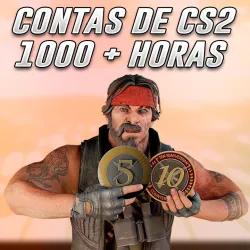 🎮 Conta CS2 1000+ Horas 🔥