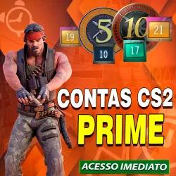 Conta CS 2 Antiga 2003-2005 + Medalhas de Serviço