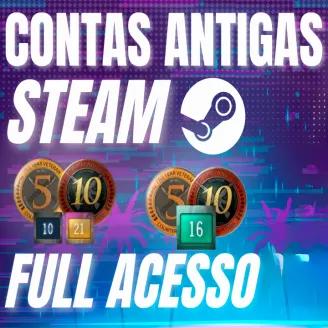 Conta CS 2 Antiga 2003-2005 + Medalhas de Serviço