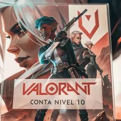 Conta Valorant Nível 10 Garantida