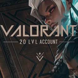 Valorant Nível 20: Suporte 24/7 Inclusivo 