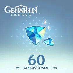 🌾 Genshin Impact - 60 Cristais Da Criação ✨❤️