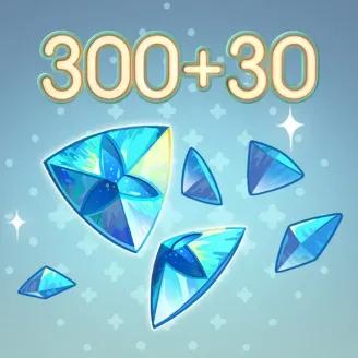 🎁 Pacote Especial – 300 + 30 Cristais Gênesis
