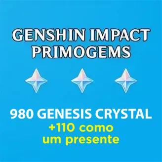 🌈PACOTE: 980 + BÔNUS DE 110 CRISTAIS 💎