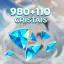 🌈PACOTE: 980 + BÔNUS DE 110 Cristais Gênesis 💎