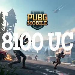 PUBG 8100 UC — Código Digital Entrega Rápida

