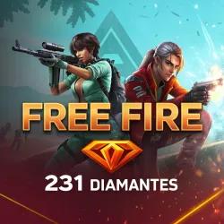 💎 Diamantes 231 para Free Fire – Agora 📦