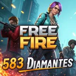 💥 Free Fire: 583 Diamantes – Entrega Imediata 💎