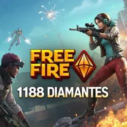 📲 1188 💎 Diamantes Free Fire – Receba no Jogo