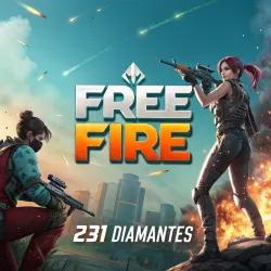 💎 231 Diamantes para 🎯 Free Fire – Rápido