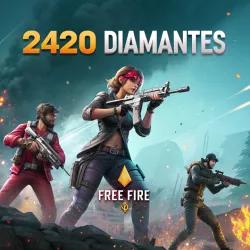 2420 Diamantes Free Fire 🕹️ – Recarga Imediata 💵