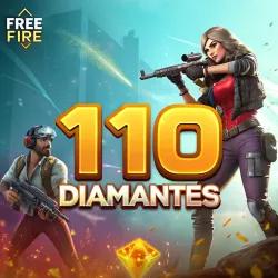 📦 110 💎 Diamantes Free Fire – Entrega Direta