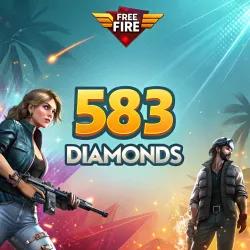 💎 583 Diamantes Free Fire – Jogue com Vantagem 🎮