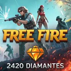 💎 Diamantes 2420 para 🚀 Free Fire – Pronta Entrega