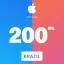 🛒 Cartão-presente 200 BRL 🍏 iTunes e App Store