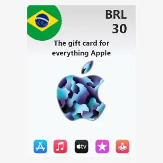 💸 30 BRL Cartão-presente 🎯 iTunes – Compra Segura