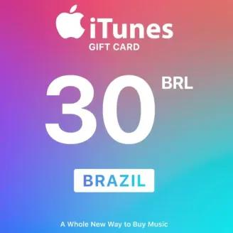 💬 Cartão iTunes 30 BRL 🎁 – Ideal para Presente