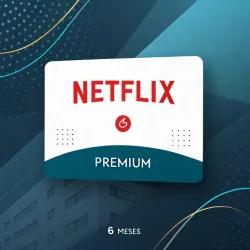 6 meses Netflix 🔒 com acesso pessoal