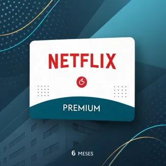 6 meses Netflix 🔒 com acesso pessoal