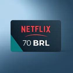 💸 Netflix 70 BRL – crédito instantâneo!