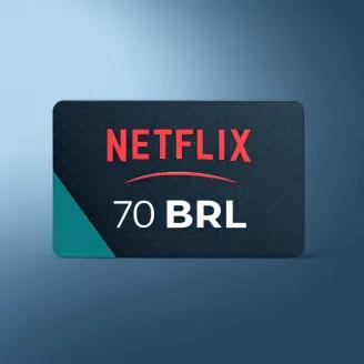 💸 Netflix 70 BRL – crédito instantâneo!