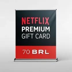 💎 Netflix 70 BRL – valor fixo, uso livre