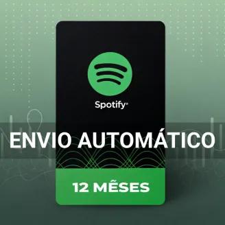 Spotify 12m ✅ sem risco 