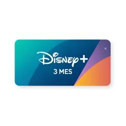 3 meses de Disney+ 🔑 perfil único