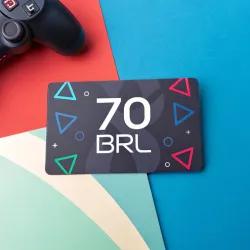 PlayStation Gift Card – 70 BRL