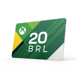 🛡️ Cartão Xbox 20 BRL seguro