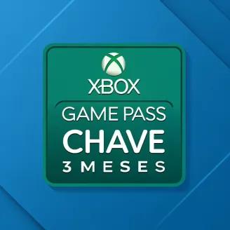 🎊 Xbox Game Pass – chave 3 meses