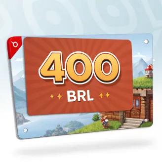 Cartão eShop 400 BRL ✅ resgate fácil
