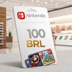 100 BRL Nintendo 🎯 use na eShop