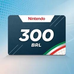 300 BRL na Nintendo eShop 🛡️ seguro