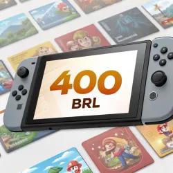 🎮 Nintendo eShop – crédito 400 BRL