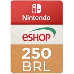 🛍️ Gift Card 250 BRL – Nintendo eShop