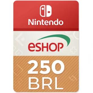 🛍️ Gift Card 250 BRL – Nintendo eShop