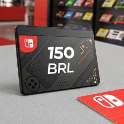 Nintendo eShop 150 BRL 💳 presente perfeito