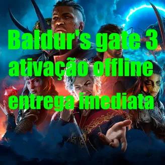 🕹️ Ativação Offline Baldur's Gate 3 🌟