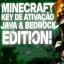 🗝️ Minecraft Key | Código de Ativação 🌍