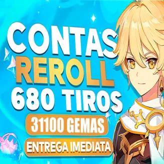 💚CONTAS REROLL GENSHIN IMPACT ☑️31000+ GEMAS☑️