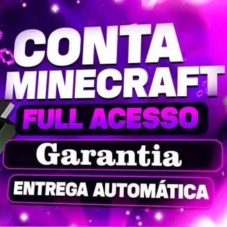 🗝️ Conta Minecraft Full Acesso 🔥 Permanente