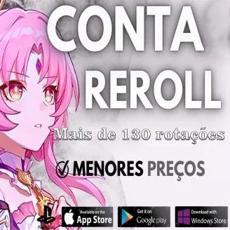 🌟 Conta Reroll Honkai Star 🔄 130+ Torções | 6500+ Jade