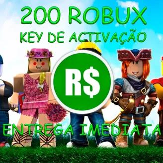 🎮 200 ROBUX | ROBLOX GLOBAL 🌍 Key de Ativação