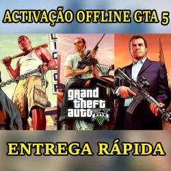 🌟 GTA 5 🔑 Ativação Offline | Grand Theft Auto 5