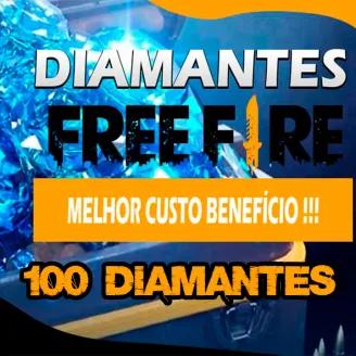 💎 100 Diamantes | Free Fire 🚀 Entrega Imediata