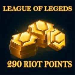 🎮 290 RP LOL | Riot Points 🌟 Entrega Rápida 🚀