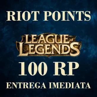 💎 100 RP League of Legends 🚀 Entrega Imediata 🎯