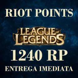 💎 1240 RP League of Legends 🚀 Entrega Imediata 🎯